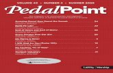 Pedalpoint Summer 2020 Sample · 2020-02-05 · PedalPoint VOLUME 40 • NUMBER 4 • SUMMER 2020 This magazine is for church pianists and organists— volunteer, part-time, or full-time—to