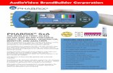 PHABRIX SxA - AudioVideo BrandBuilder Corporation · 2016-12-27 · PHABRIX® SxA THE WORLD'S FIRST 3G-SDI, HD-SDI AND SD-SDI PORTABLE VIDEO TEST SIGNAL GENERATOR, MONITOR, AND ANALYZER.