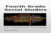 Fourth Grade Social Studiesflintsocialstudiescurriculum.weebly.com/uploads/4/4/3/1/...4th Grade Michigan Studies Unit 1: Foundations in Social Studies Michigan Citizenship Collaborative