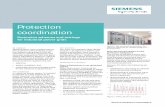 Protection coordination - Siemens...• motor protection • generator protection • decoupling schemes • selection of suitable relays and fus-es • relay consistent setting calculation