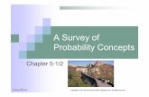 A Survey of Probability Concepts - KOCWcontents.kocw.net/KOCW/document/2014/Chungang/kimtaeha1/... · 2016-09-09 · 5-8 Subjective Probability - Example If there is little or no