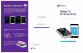 Sens’it Generic Sens’it Discovery - Digi-Key Sheets/Sigfox... · Sens’it Discovery is an IoT end-to-end solution provided by Sigfox. It combines the Sens’it device connected
