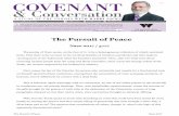 The Pursuit of Peace - Jonathan Sacksrabbisacks.org/.../05/CC-5777-The-Pursuit-of-Peace... · The Pursuit of Peace Naso 2017 / 5777 The parsha of Naso seems, on the face of it, to
