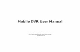 Mobile DVR User Manual - COP-USA.com...Mobile DVR User Manual 3 Chapter 1 z Customize user right: log search, system setup, two way audio, file management, disk management, remote