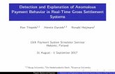Detection and Explanation of Anomalous Payment …...Detection and Explanation of Anomalous Payment Behavior in Real-Time Gross Settlement Systems Author Ron Triepels, Hennie Daniels,
