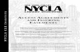 NSTITUTE CCESS AND E A INSURING GREEMENTS ASEMENTS Agreements and... · Continuing Legal Education Institute . 14 Vesey Street, New York, N.Y. 10007 • (212) 267-6646 . Access Agreements