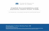 Capital Accumulation and Dynamic Gains from Trade/media/documents/... · We calculate welfare gains from trade in a dynamic multicountry Ricardian model where international trade