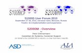 S2000M - Overview - S1000D€¦ · 28/09/2010  · S1000D S3000L S4000M S2000M Operational & Maintenance Data Feedback S5000F Design of Systems and Support Equipment Logistic Support