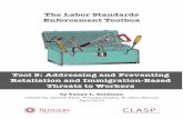 The Labor Standards Enforcement Toolbox · Employers commonly violate basic labor standards, including failing to pay workers the minimum wage and overtime. According to a study of