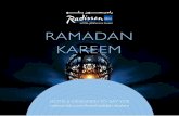 HOTEL, JEDDAH AL SALAM RAMADAN KAREEM · This Ramadan, Radisson Blu Hotel Jeddah Al Salam offers its guests an array of exquisite menu options and exclusive packages to reawaken the