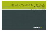 Studio Toolkit for Shrink Sleeves User Guide...2 Studio Toolkit for Shrink Sleeves 5 2. Introduction 2.1 About Studio Studio is a unique set of tools for 3D packaging design made specifically