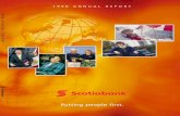 1998 ANNUAL REPORT The Scotiabank Group · LETTER TO SHAREHOLDERS PETER C. GODSOE Chairman of the Board & Chief Executive Officer 2 SCOTIABANK For the fiscal year 1998 1997 1996 Shareholder