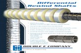 Differential Rewind Shafts - e E CoDifferential Rewind Shafts • More accurate tension control for light tension applications. • Dynamically balanced central shaft. • Suitable