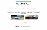 CORRYONG NEIGHBOURHOOD CENTRE FINAL REPORT · CORRYONG NEIGHBOURHOOD CENTRE . FINAL REPORT . CORRYONG COMMUNITY ENERGY EFFICIENCY PROGRAM . CEEP2144 . 30 April 2015 . Prepared by