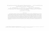 Nonparametric Frontier Estimation : A Conditional Quantile ...extreme quantiles of the conditional distribution of Y given X x. These non standard conditional quantiles de ne a natural