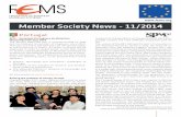 Portugal - FEMS Society Newsletter... · Portugal SPM – Sociedade Portuguesa de Materiais : World Materials Day 2014 The World’s Materials Day is commemorated by SPM and the National