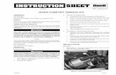 RIDER COMFORT SHROUD KIT - Buell Forum Uly...installation and is available from a Buell Dealer. Kit Contents See Figure 10 and Table 1. REMOVAL Remove Battery Pan Disconnect negative