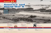 AAmerica and merica and World War II - Yonkers Public Schools · U.S. PRESIDENTS U.S. EVENTS WORLD EVENTS Chapter AAmerica and merica and World War II 1941–1945 SECTION 1 Mobilizing