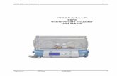 “OGB PolyTrend” (8070) Intensive Care Incubator User Manual · baby or positioned near the incubator conform to European Safety Standards and those relating to electromagnetic