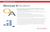 Qtegra ISDS Software SmartNotes · Information in audit trails cannot be edited or deleted. Audit trails cannot be disabled without an automated, permanent record of this change being