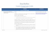 Seychelles - OECD · 2018-09-07 · Seychelles has not done any TP case on commodity transactions yet, but only on services. Given the provision in Section 54(2), Seychelles relies