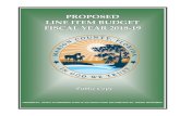 PROPOSED LINE ITEM BUDGET FISCAL YEAR 2018 …...PROPOSED LINE ITEM BUDGET FISCAL YEAR 2018-19 PREPARED BY: DAVID R. ELLSPERMANN, CLERK OF THE CIRCUIT COURT AND COMPTROLLER – BUDGET