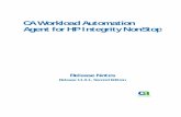 CA Workload Automation Agent for HP Integrity NonStop Workload... · 2014-12-05 · CA Technologies Product References This document references the following CA Technologies products: