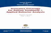 2014 Missouri Autism Report - Missouri Department of Insuranceinsurance.mo.gov/.../documents/2015AutismReport.pdf · Executive Summary This is the fourth annual report to the Missouri