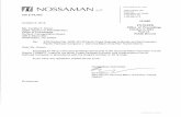 NOSSAMAN ATTORNEYS AT LAW 1666 K Street, …...NOSSAMAN ATTORNEYS AT LAW LLP 1666 K Street, NW Suite 500 VIA E-FILING October 6, 2016 Ms. Cynthia T. Brown Chief, Section of Administration