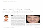 Porcelain veneers: Treatment guidelines for optimal aesthetics · development of enamel etching and porcelain sur-face treatment in the early 1980s that allowed this to become a more