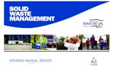 SOLID WASTE MANAGEMENT - Simcoe County · 2014-11-07 · to develop a Solid Waste Management Strategy to provide the framework for both short-term and long-term waste disposal options