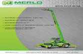 Merlo | - ROTO 40.30 MCSS · 2019-06-24 · roto 40.30 mcss ams-merlo.com maximum load capacity: 8,820 lbs maximum lift height: 96’ 8” maximum reach: 83’ 3” load capacity