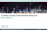 10 Mb/s Single Twisted Pair Ethernet PHY Ideasgrouper.ieee.org/groups/802/3/cg/public/Jan2017/... · IEEE P802.3cg 10 Mb/s Single Twisted Pair Ethernet Task Force 1/4/2017 8 4B3T