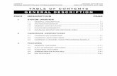 TABLE OF CONTENTS GENERAL DESCRIPTIONpdf.textfiles.com/manuals/TELECOM-S-Z/Samsung Cadenve...It contains the main processor, low level software control, and proprietary digital interface