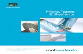 Fillers,Tapes & Sealants - Brett Martin€¦ · flute is fitted to the opposite side of the sheet compared to the large flute and fits upwards into the crown. Self Adhesive Fillers