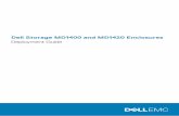 Dell Storage MD1400 and MD1420 Enclosures · 2019-12-10 · NOTE: A NOTE indicates important information that helps you make better use of your product. CAUTION: A CAUTION indicates