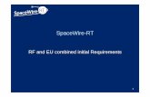 SpW WG Mtg#17 Session 2 - FP7-SPWRT - Integrated EU and ...spacewire.esa.int/WG/SpaceWire/SpW-WG-Mtg17...Quality of Service Reliability REQ-70 reliability SpW-RT shall provide a capability