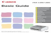 Basic Guide - gdlp01.c-wss.comgdlp01.c-wss.com/.../FAX-L120_L100_Basic_GUide_EN.pdf · i Manuals for the Machine Machine Set-Up Software Installation Starter Guide Basic Features