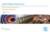 Solid State Detectorsgarutti/LECTURES/ParticleDetectorSS12/L6... · 2012-05-08 · > Semiconductor detectors have a high density large energy loss in a short distance Diffusion effect