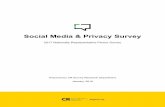 Social Media & Privacy Survey · 1 INTRODUCTION In December 2017, the Consumer Reports Survey Group conducted a nationally representative phone survey to assess the opinion of Americans