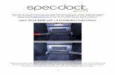 spec.dock BMW e39 v.2 Installation Instructions€¦ · spec.dock BMW e39 v.2 Installation Instructions Begin by using a slim panel tool to pop out the pocket underneath the air conditioning