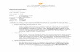 Office of Capital Projects - TN.gov · 2020-04-18 · Office of Capital Projects ... To: Ann McGauran . From: Michelle L. Crowder . Date: August 12, 2019 . Project: Football/Athletic