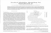 Tactical Mobility Modeling for REFORGER 87 · Tactical Mobility Modeling for REFORGER 87 J. David Lashlee and James H. Robinson U. S. Army Engineer Waterways Experiment Station, Vicksburg,