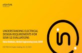 Understanding Electrical Design Requirements for SEMI S2 ... · ELECTRICAL DESIGN (13.4) A REALISTIC APPROACH - A Limited Evaluation 27 Principles of Field Evaluations from NFPA 791