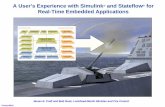 A User’s Experience with Simulink and Stateflow for Real ... · Fitting MBD into Lockheed’s Product Development Process ¾Requirements 9Creating the correct system 9Use Case analysis