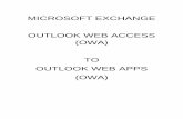 MICROSOFT EXCHANGE OUTLOOK WEB ACCESS (OWA) TO …thecacsite.com/Files/Exchange2010.pdfIn Exchange 2010, the name of OWA has changed from "Outlook Web Access" to "Outlook Web Apps".