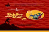 EIZE theSTAGE 2018-19 theWatch what happens! EIZE Watch ... · present to you Fiddler on the Roof Jr., an abbreviated version of the beloved musical that has thrilled millions all