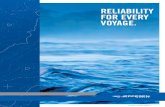 Reliability foR eVeRy Voyage. - NORGES VAREMESSE...Jeppesen Marine will present the fleet’s VVOS performance metrics report to clearly demonstrate actual passage benefits. maRine