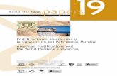 19 World Heritage papers · 1. Fuerte Real de San Carlos en la Punta de Tecque, en la isla de Chiloé, CHILE, 1770. (fragmento). Carlos de Berenguer (1719-1793). Biblioteca de Cataluña