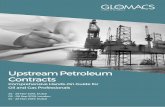 Upstream Petroleum Contracts - Glomacs Training & Consultancyglomacs.ae/.../uploads/2018/09/CM026_Upstream-Petroleum-Contracts-.pdf · Upstream Petroleum Contracts Comprehensive Hands-On